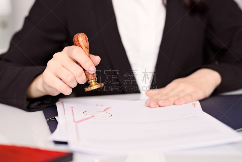 封印,公证人,女人,手,全权代理委托书,橡皮章,售货员,办公室,水平画幅