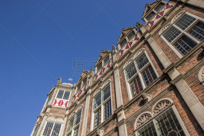 Detail of the Duivelshuis in Arnhem