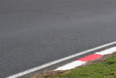 运动跑道,银石,路边,白色,红色,沥青,摩托车赛,图像,草,无人