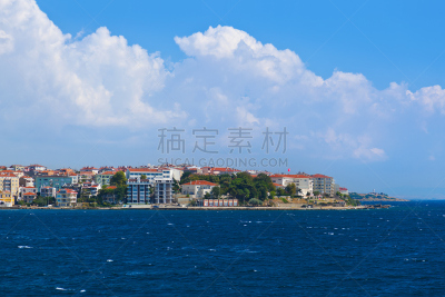 海峡,土耳其,马尔马里斯,水湾,渡轮,水平画幅,无人,海港,运河,夏天