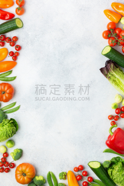 清新,成分,沙拉,生食,素食,蔬菜,自然界的状态,莴苣,食品,西兰花