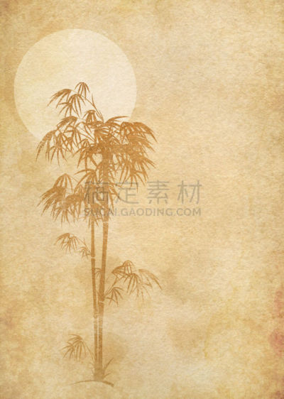 日本,背景,高雅,巨竹,竹林,垂直画幅,褐色,古董,纹理效果,风化的