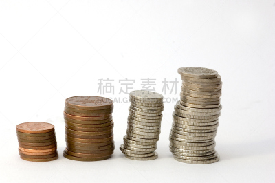 台阶,储蓄,水平画幅,无人,概念,商务,叠,摄影,消费