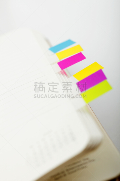 笔记本,书签,垂直画幅,无人,书页,螺线,日记,卷着的,个人备忘录,空的