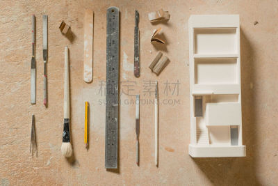 设备用品,美术工艺,建筑模型,建筑业,解剖刀,艺术,水平画幅,无人,铁,锉刀