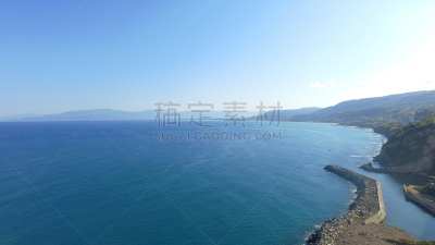 南国佳人,卡拉布里亚,天空,海滩,水平画幅,风景,意大利,户外,海洋,摄影