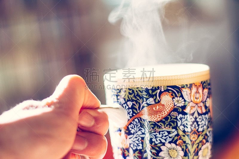 热,茶杯,冬天,蒸汽,饮料,茶,清新,一个物体,热饮,杯