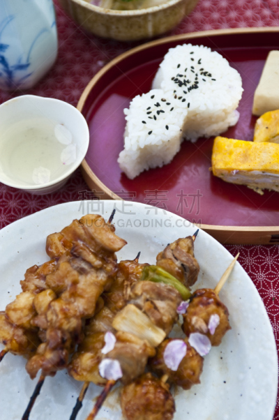 春天,樱桃,事件,花朵,赤犬,日本酒壶,日本青酒,葫芦,垂直画幅,无人