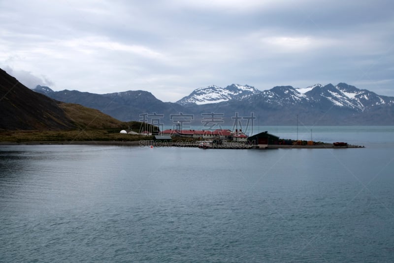 风景,人类居住地,新的,海湾,水,水平画幅,雪,无人,海港,大西洋