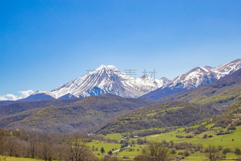 国家公园,祖母,大萨索山,亚平宁山脉,阿布鲁奇,高原,雪山,自然,天空,水平画幅