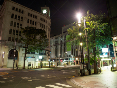 夜晚,银座,东京,水平画幅,地形,无人,日本,户外,城市,光
