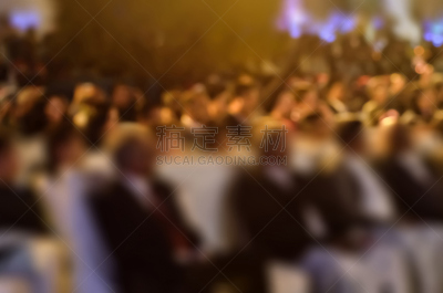 商务研讨会,颁奖典礼,会议中心,会议,参与者,观众,演讲室,散焦,座位,水平画幅