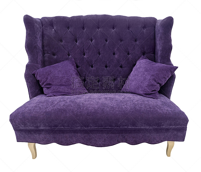 紫色,柔和,沙发,枕头,简单,休闲活动,水平画幅,纺织品,无人,时尚