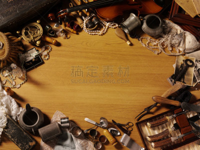 留白,古董,边框,纸巾架,密匙环的魅力,跳蚤市场,人造珠宝,钥匙圈,香水瓶,水平画幅