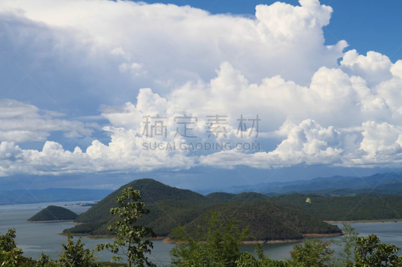 自然美,天空,绿山国家森林公园,茉莉雅岛,自然,法国海外领土,水平画幅,夜晚,无人,夏天