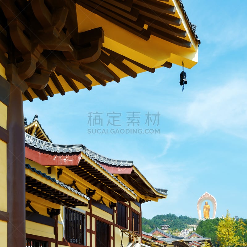 寺庙,远古的,风铃草属,犹太教会堂,天空,方形画幅,建筑结构,无人,佛