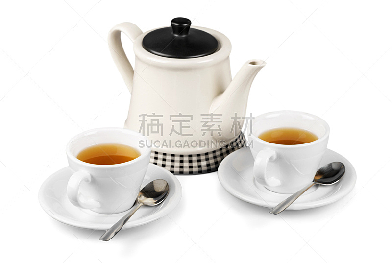 茶,餐具,水平画幅,无人,背景分离,饮料,俄罗斯,茶壶,下午茶,华贵