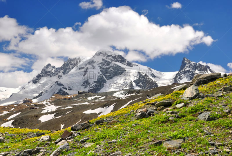 马特洪峰,天空,水平画幅,雪,无人,户外,瑞士阿尔卑斯山,山脊,山,挑战