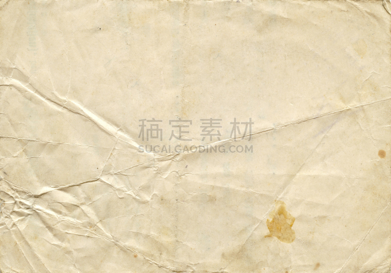 纸,纹理,过去,折叠的,弄皱的,古老的,留白,褐色,古董,水平画幅
