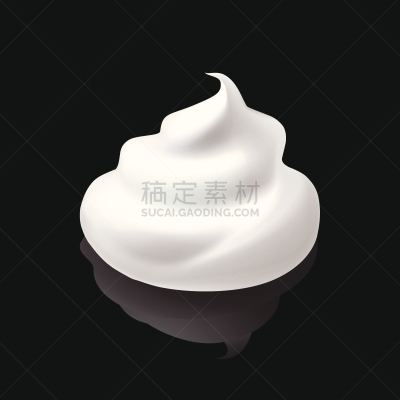 泡沫材料,摩丝,肥皂泡,尚蒂伊,剃须膏,发胶,照相写实主义,可爱的,奶泡,背景分离