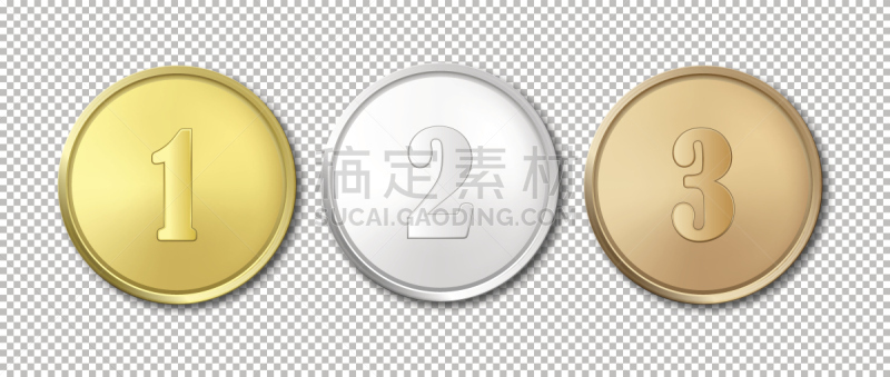 奖牌,矢量,黄金,背景,奖,图标集,分离着色,激励,设计,写实