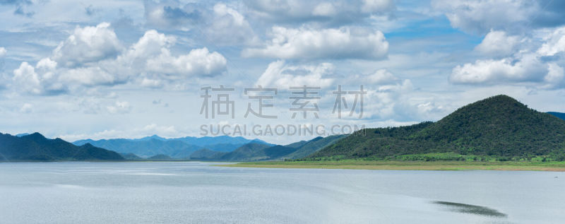 水坝,全景,风景,巴蜀,水库,器材箱,水,美,人造的,公园