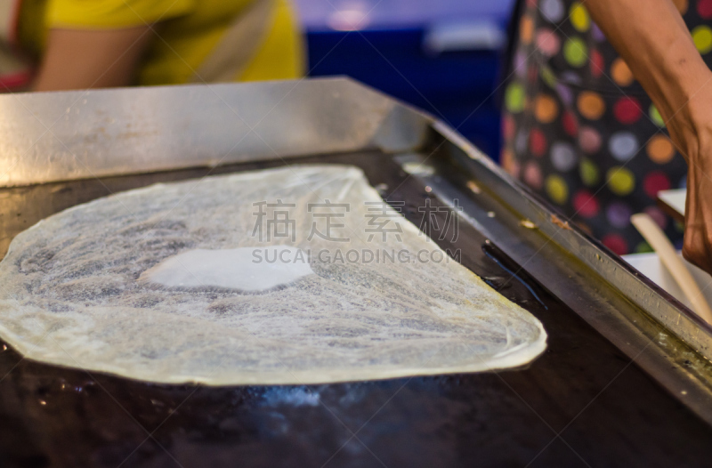 泰国,柔焦,街头食品,图像,格子烤肉,沙嗲,水平画幅,开胃品,膳食,户外