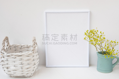 边框,市场营销,篮子,白色背景,饰品花,图像,商品,神经影像,图片资料馆,持杖健走