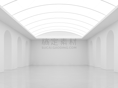 三维图形,极简构图,室内,白色背景,住宅房间,纯净,华贵,视点,舒服,技术