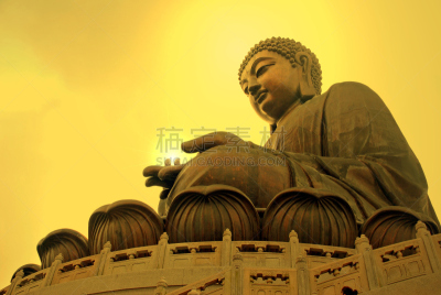 天坛,佛,巨大的,宝莲禅寺,铜像,大屿山,晒黑,修道院,雕像,雕塑