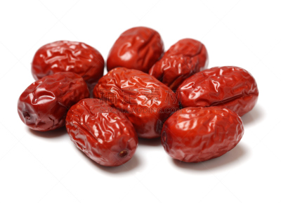 枣椰子,红色,白色背景,传统,篮子,健康保健,球,药,食品,熟的