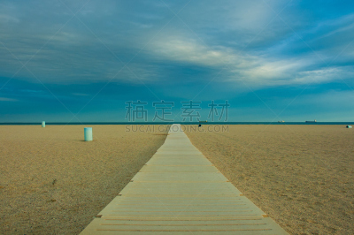 海滩,印布里阿斯,赫罗纳省,易接近性,图像,海洋,无人,海岸线,水,水平线