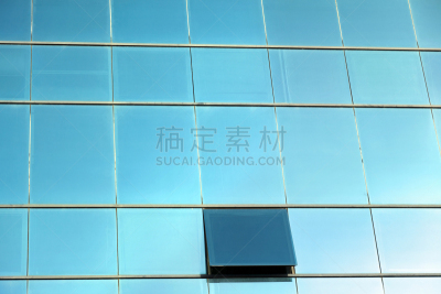 幕墙,窗户,留白,未来,水平画幅,形状,无人,格子,玻璃,长方形