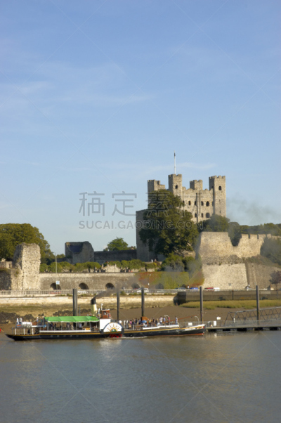 垂直画幅,天空,墙,无人,英格兰,户外,要塞,梅德韦河,彩色图片