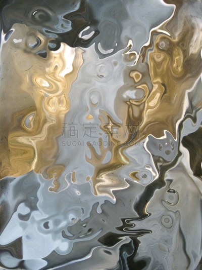 金属,垂直画幅,黄金,绘画插图,超现实主义的,计算机制图,计算机图形学,材料,钢铁,超现实主义
