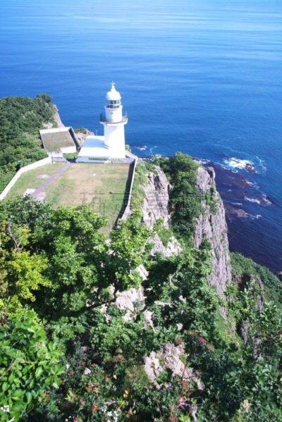 室兰,风景,非凡的,灯塔看守人,珊瑚礁,海岬,观测点,陡峭,垂直画幅,夏天