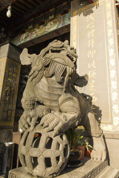 雕像,狮王,垂直画幅,天空,灵性,艺术,新加坡,无人