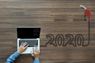 2020,加油机,男商人,汽油,笔记本电脑,概念,新年前夕,创造力,看风景,台式个人电脑
