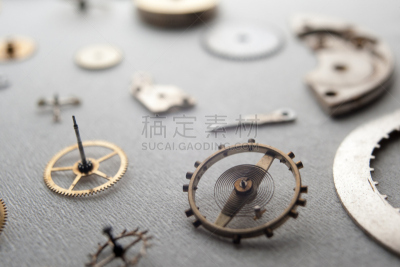 表,桌子,机件,大特写,车轮,钟表匠,水平画幅,小的,腕表,桶