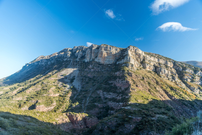 西班牙,里约热内卢,水,天空,洛矶山脉,水平画幅,山,无人,浴室,夏天