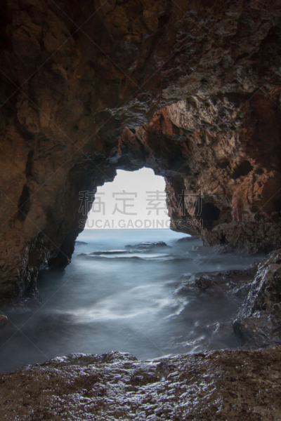 海岸线,地中海,洞穴,贝尼塔切尔,阿利坎特,海滩,西班牙,母球,阿利坎特省,著名景点