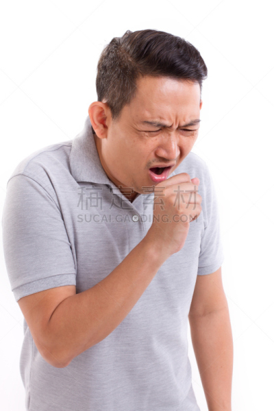 男人,喉咙,症状,垂直画幅,身体受伤,头痛,中老年男人,人的脸部,成年的,情感