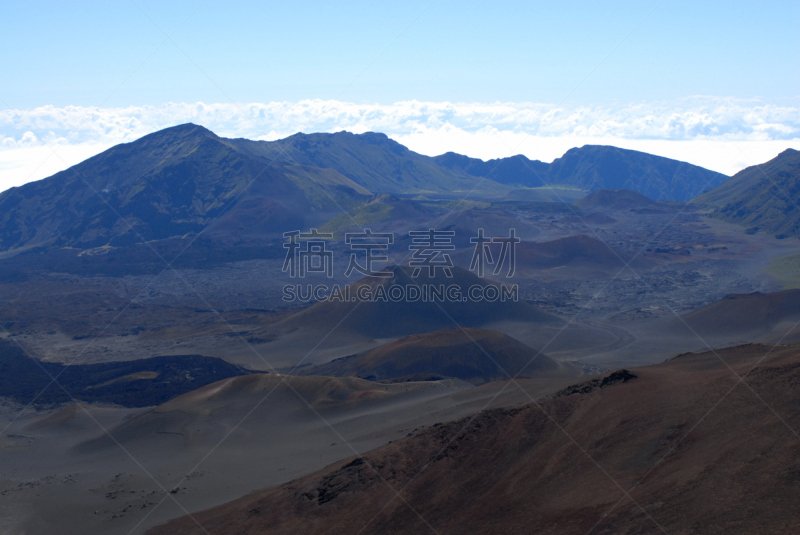 火山口,地形,火山,公园,褐色,水平画幅,无人,火山地形,户外,干的