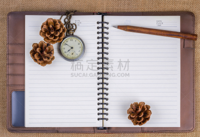 笔记本,时间,空白的,做计划,留白,笔记本电脑,褐色,水平画幅,木制,无人
