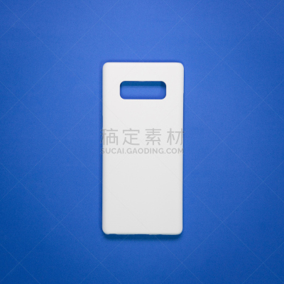 手机套,空白的,手机,智慧,公文包,蓝色背景,个人随身用品,正面视角,席子,电话机