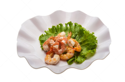 精制虎虾,春药,煮食,水平画幅,无人,开胃品,有机食品,膳食,海产,熟食店