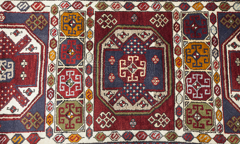 土耳其,地毯,安卡拉,机织织物,华丽的,纹理效果,纺织品,边框,棉,复古风格