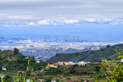 大加纳利,生活方式,克里思蒂克走廊,火山地形,加那利群岛,水平画幅,山,无人,传统,古老的