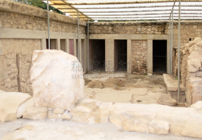 克诺塞斯,交通工具内部,住宅房间,欧洲,建筑结构,远古的,米奴安,考古学,依拉克里奥,古老的