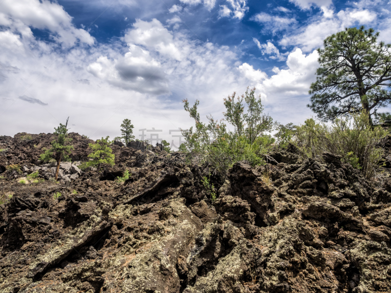 熔岩,落火山渣锥,纪念碑,公园,美国,水平画幅,圆锥,岩石,户外,黑色